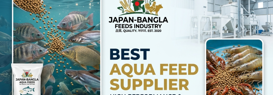 Best aqua feed supplier Bangladesh - Japan-Bangla Feeds Ind. Ltd. premium floating fish feed pellets for healthy aquaculture growth.