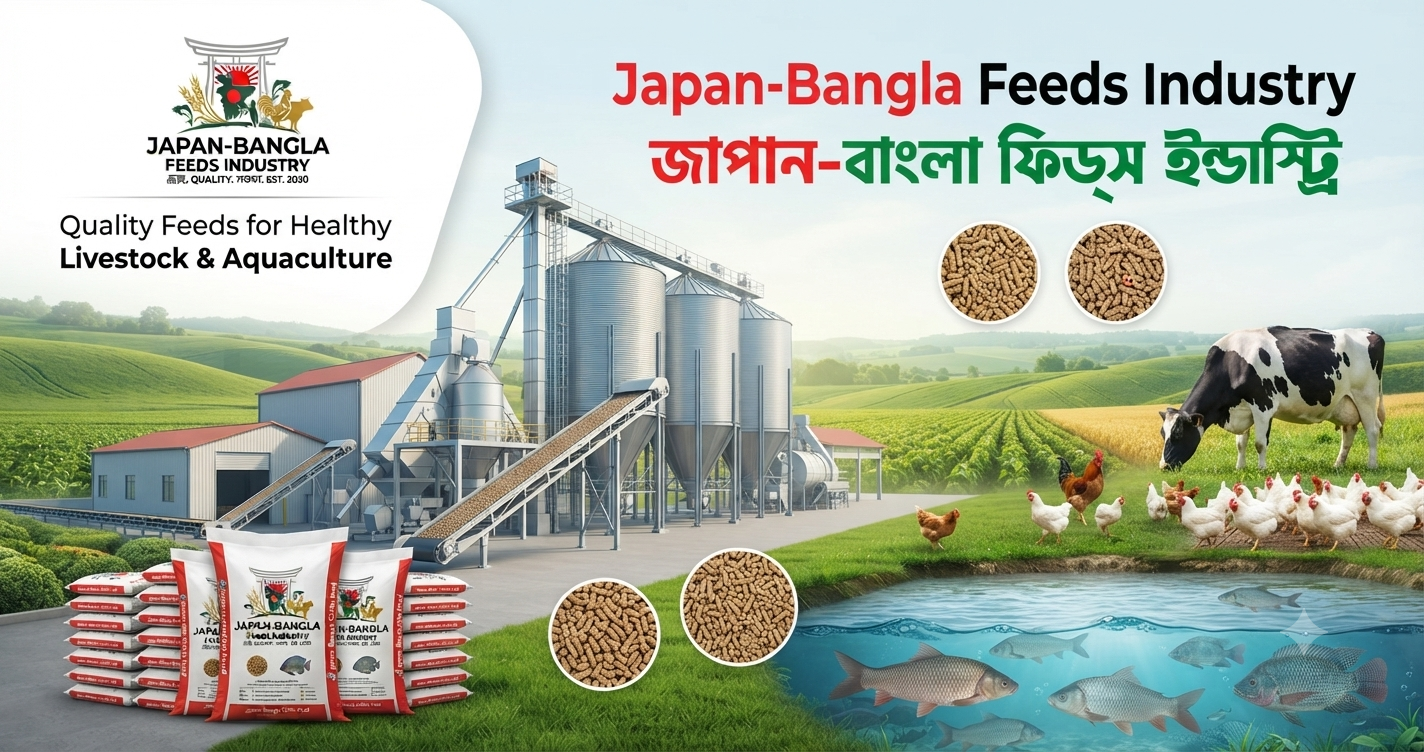 Best cattle feed from Japan-Bangla Feeds Ind. Ltd. - Premium nutrition for healthy cows and higher milk production in Bangladesh.
