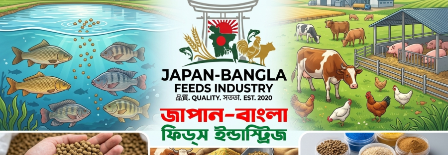 Japan-Bangla Feeds Ind. Ltd. feed additive products for poultry fish and cattle farming in Bangladesh