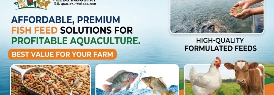 High-quality floating fish feed pellets from Japan-Bangla Feeds Ind. Ltd. – Best fish feed price Bangladesh for healthy aquaculture growth.