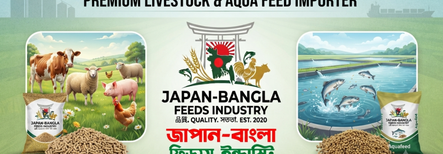 Japan-Bangla Feeds Ind. Ltd. - Leading Livestock Feed Importer Bangladesh providing premium poultry fish cattle nutrition solutions